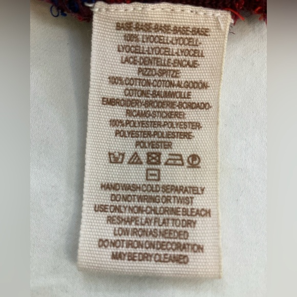 Free People All Your Feelings Sheer Blouse Purple + Orange Sleeveless Top, sz XS - Picture 11 of 14